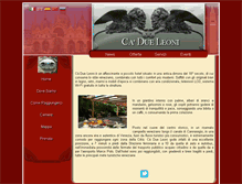 Tablet Screenshot of cadueleoni.com